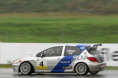 Jens Edman (Peugeot).
(Foto: Motorsporten.dk)